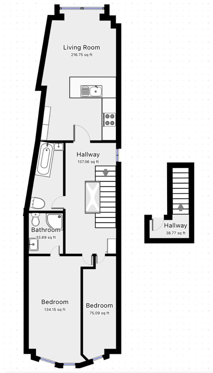 Flat 4 Spectacular 2 Bed In The Famous Lanes Appartement *
